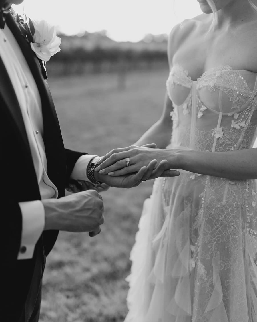 Wedding ceremony detail